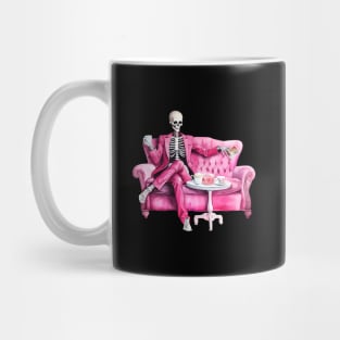 Elegant Skeleton Mug